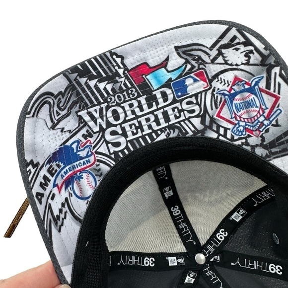 Boston Red Sox 2013 World Series Champions New Era On Field Baseball Hat - Picture 8 of 10